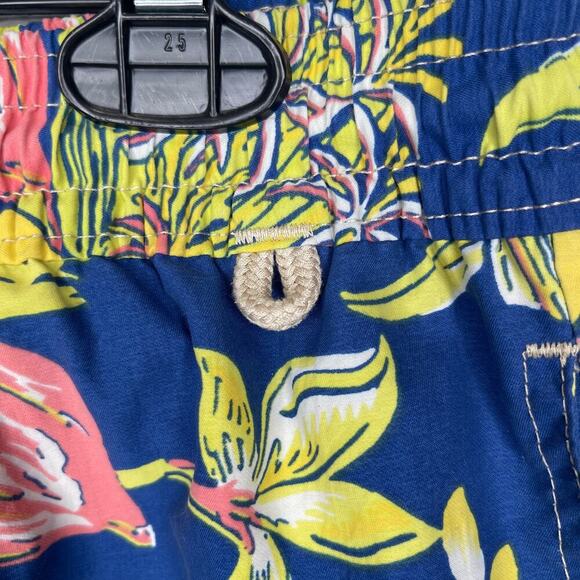 Polo Ralph Lauren large men’s floral hibiscus swim trunks shorts - Picture 9 of 10
